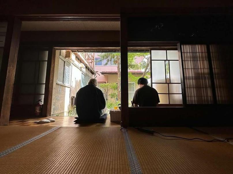 北アルプス麓のゲストハウス林屋 Ōmachi Exteriör bild