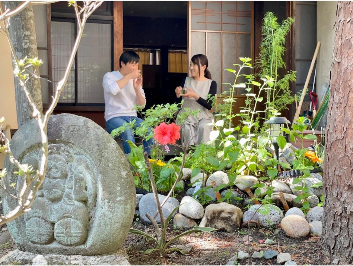 北アルプス麓のゲストハウス林屋 Ōmachi Exteriör bild